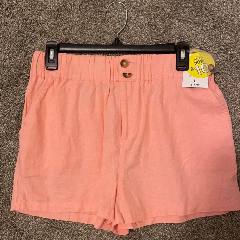 Pink shorts